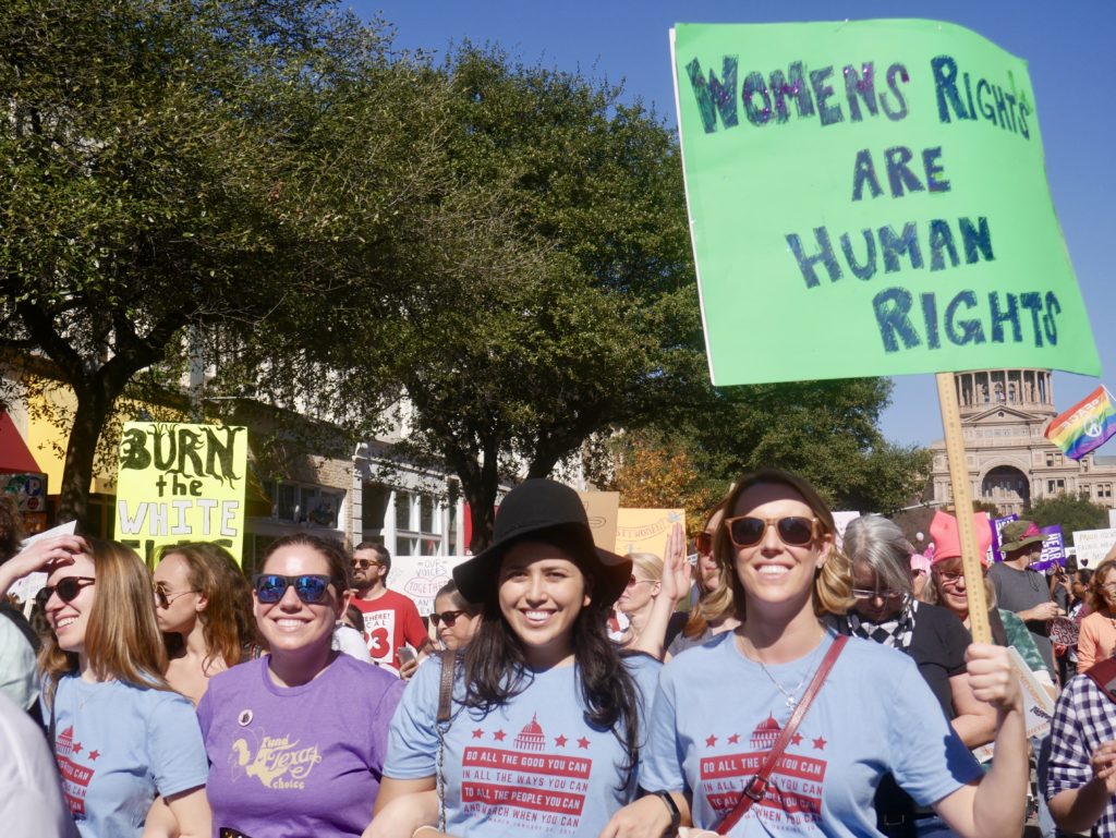 Women's March in Austin, Texas